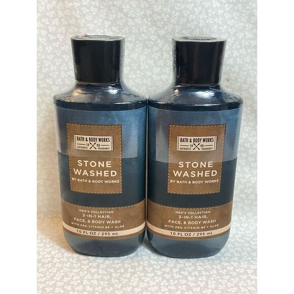 Bath and Body Works MEN’S STONE WASHED 2 Piece Set - Picture 6 of 9